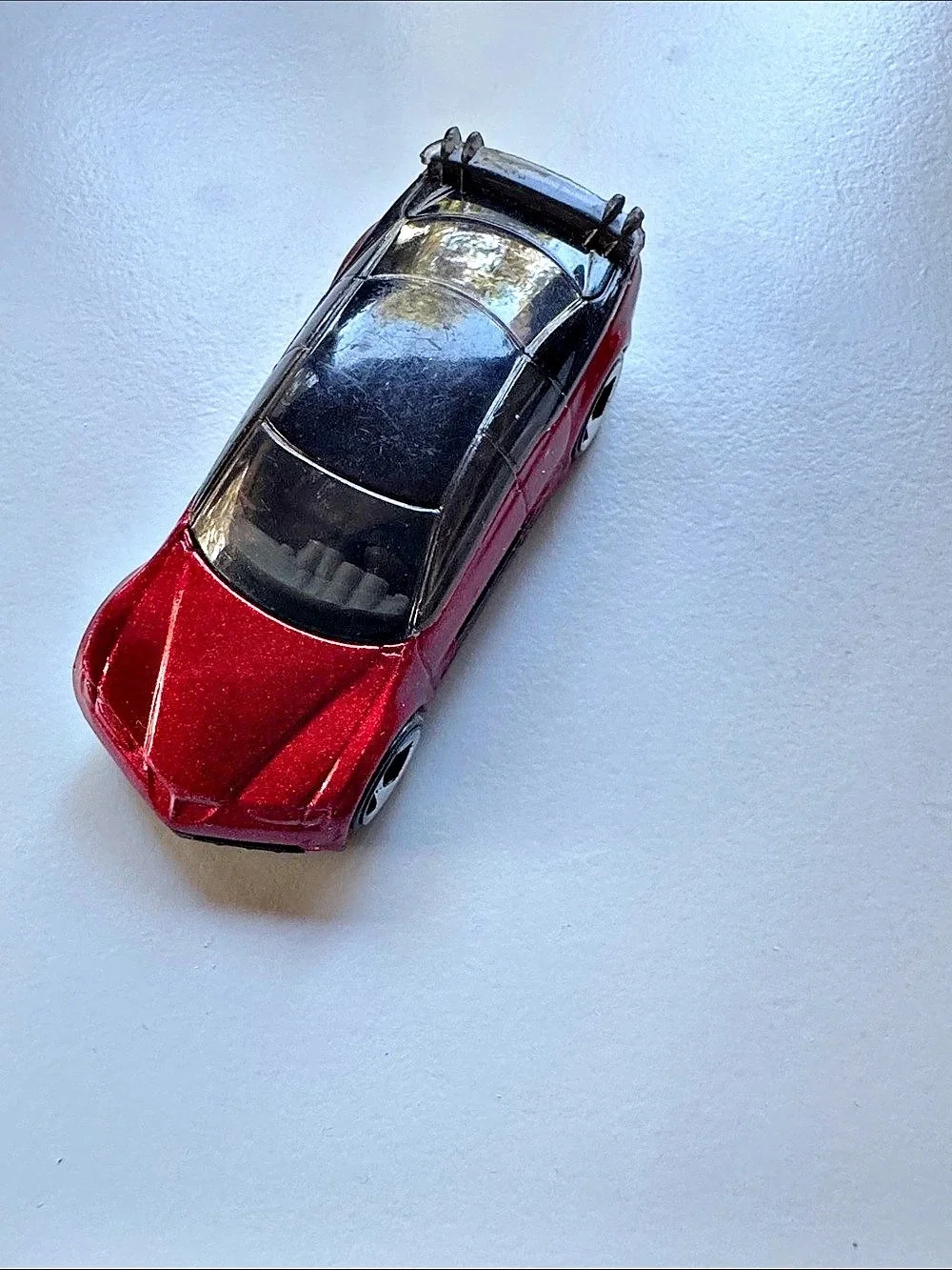 Matchbox Porsche 959 Red & Black Die-Cast Car